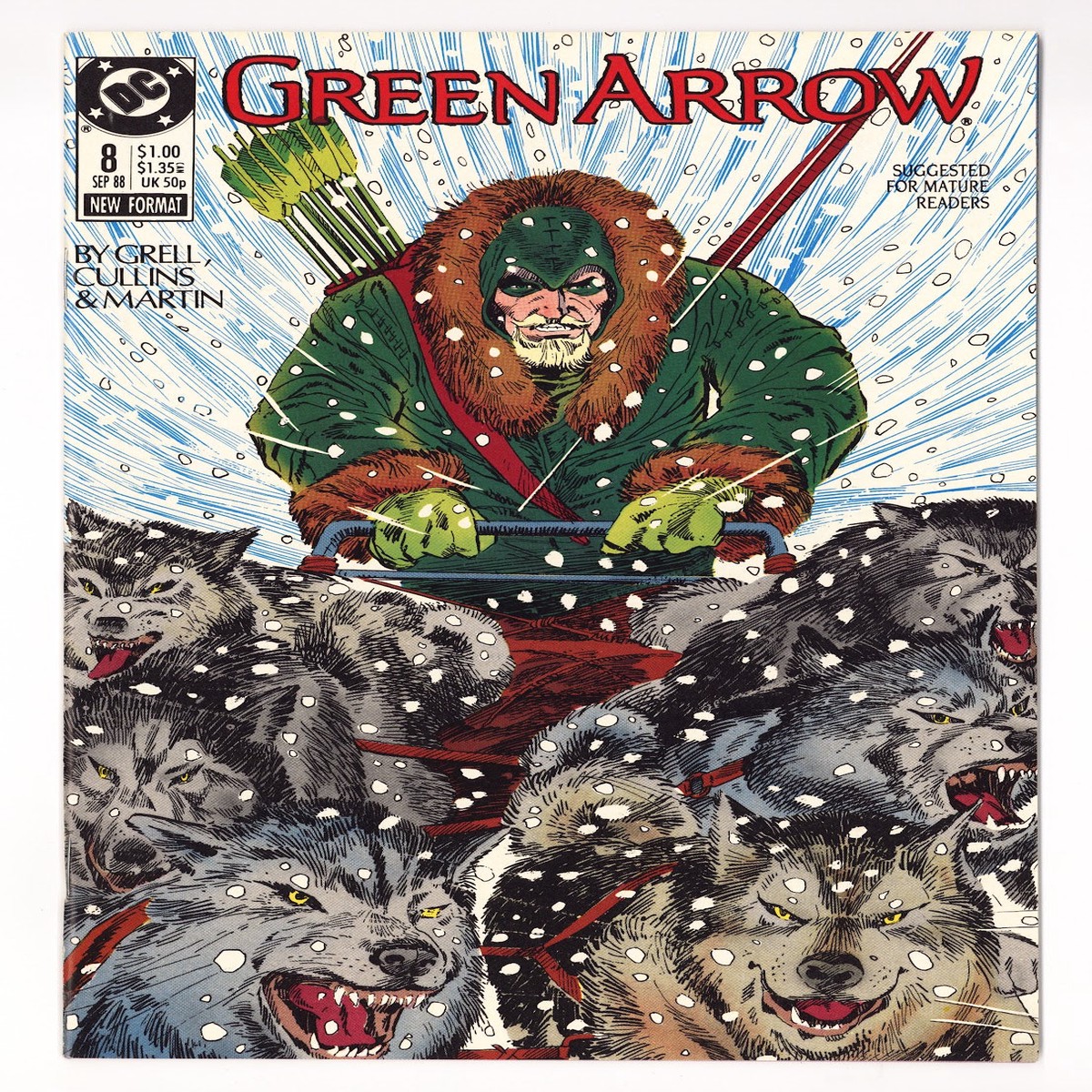 Green Arrow Vol 2 8 High Grade (1988)