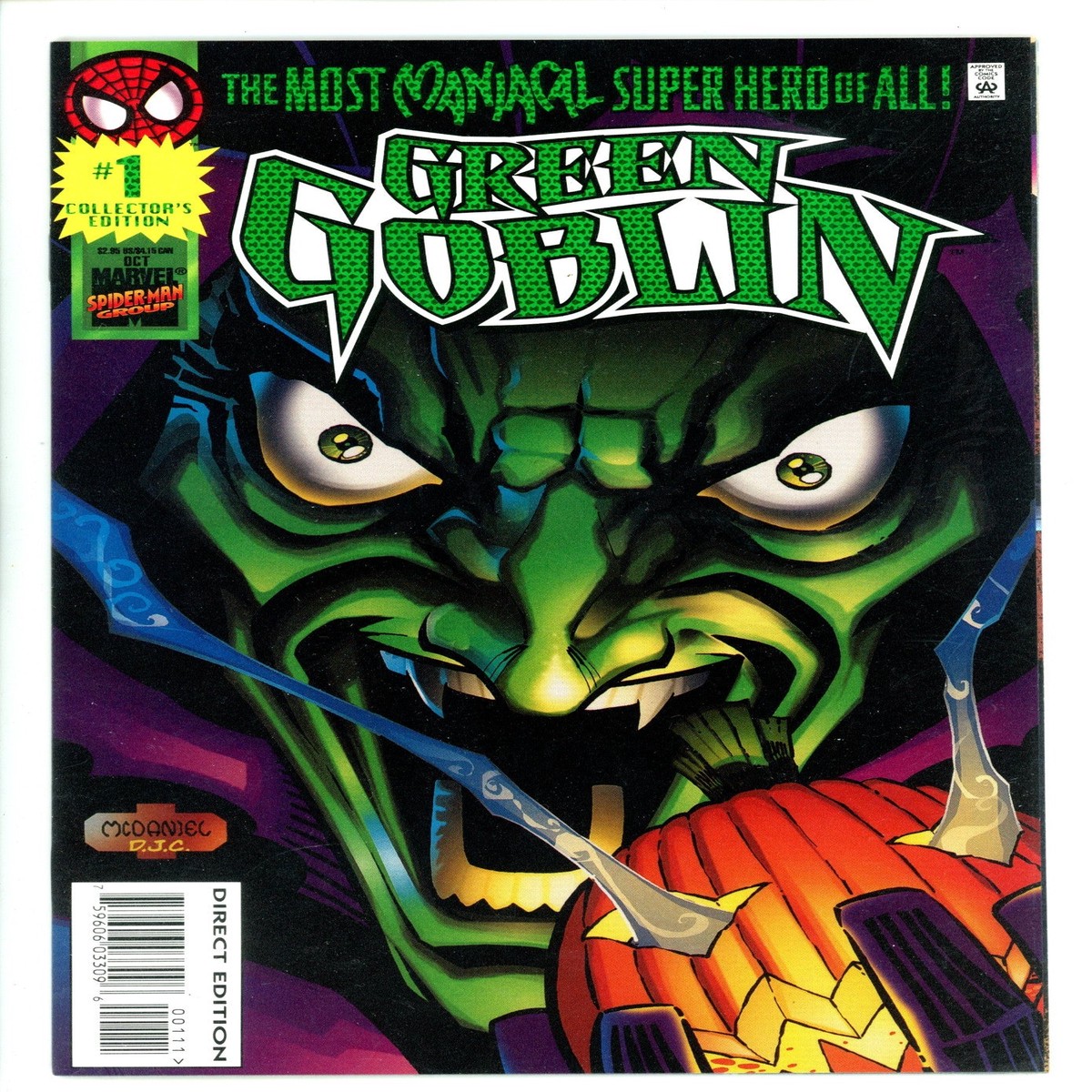 Green Goblin Vol 1 1 High Grade (1995)
