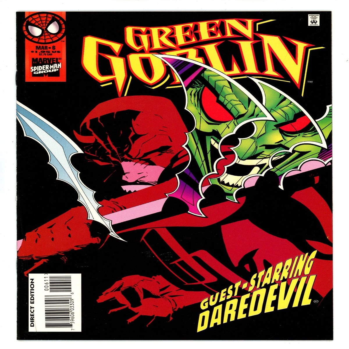 Green Goblin Vol 1 6 High Grade (1996)