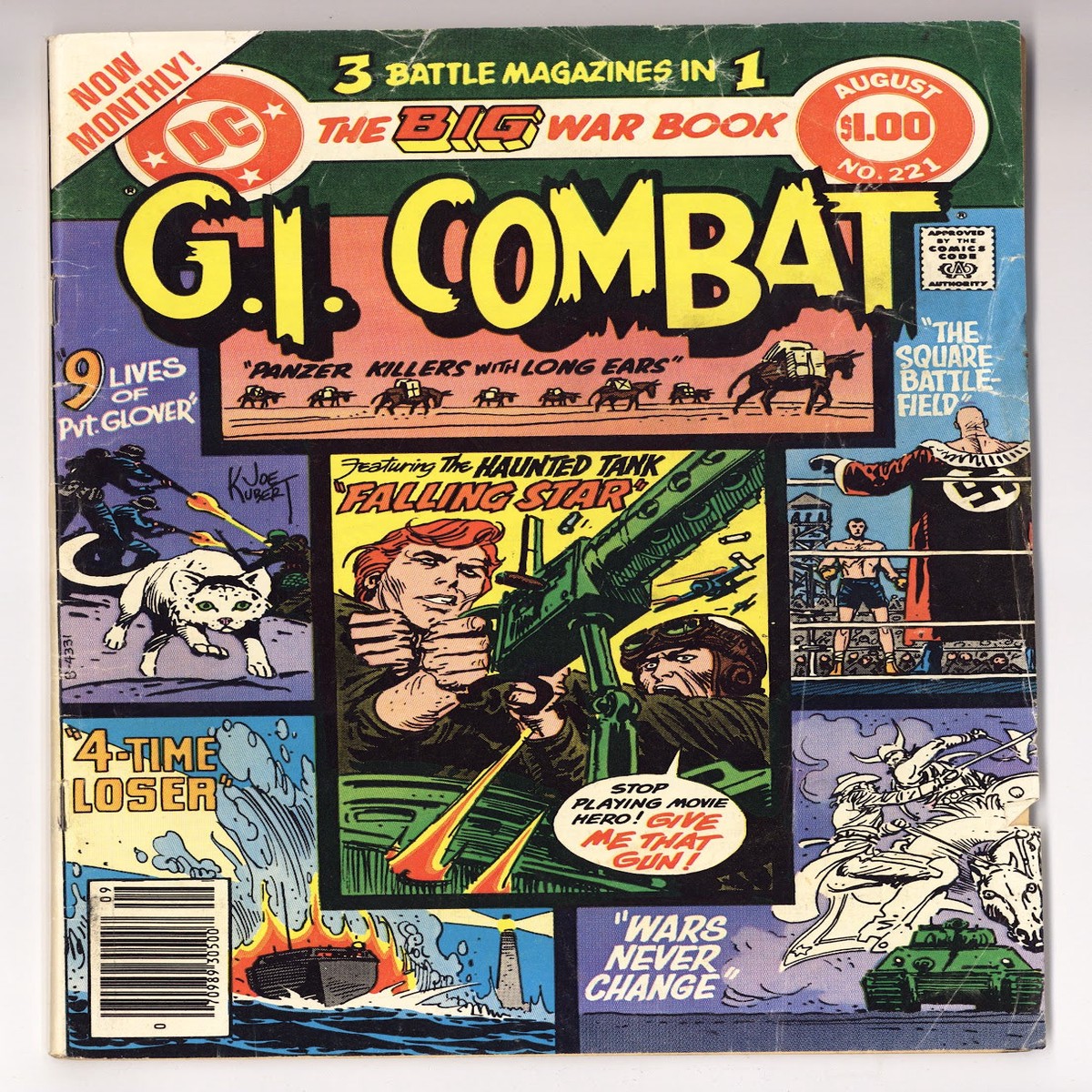 G.I. Combat Vol 1 221 Very Low Grade (1980)