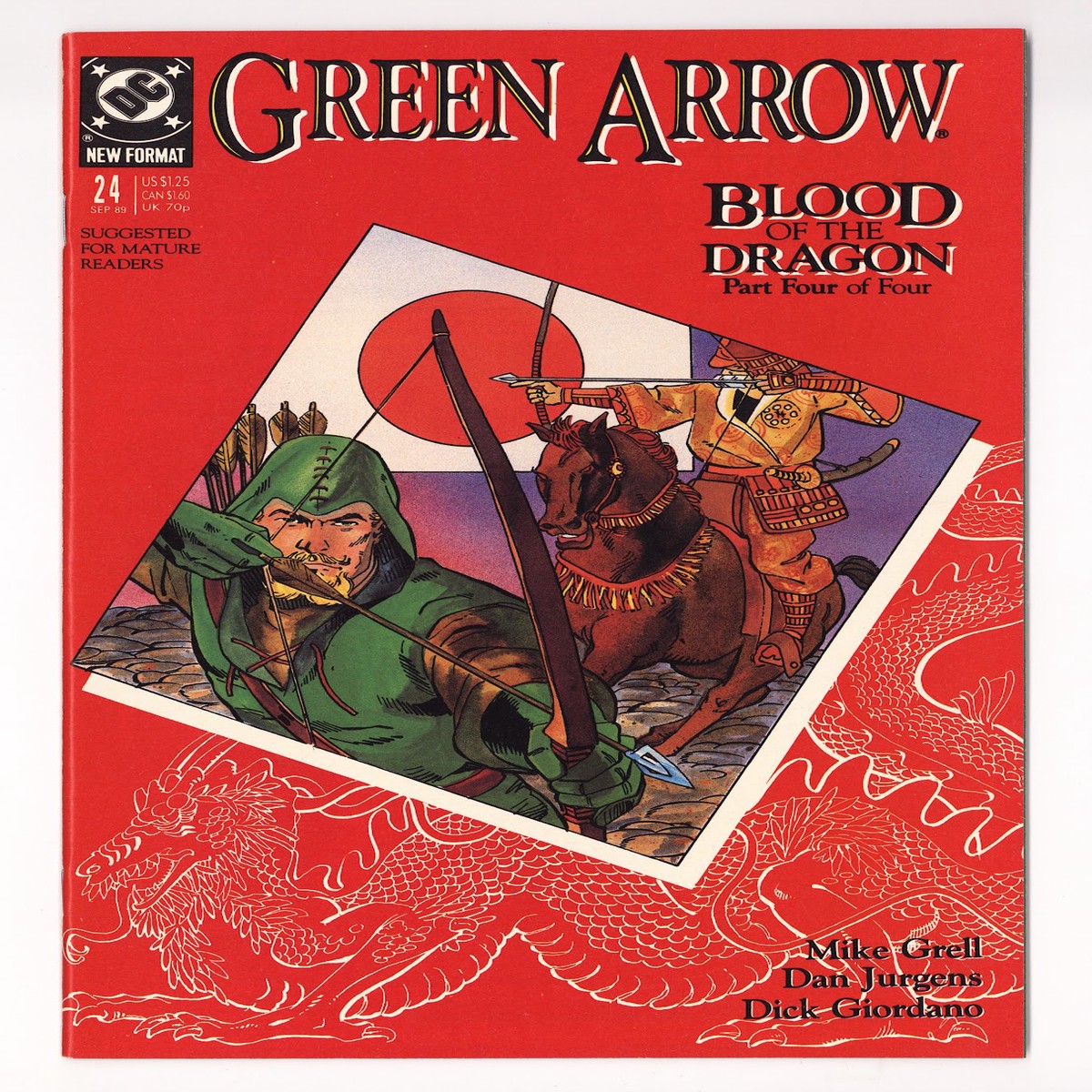 Green Arrow Vol 2 24 High Grade (1989)