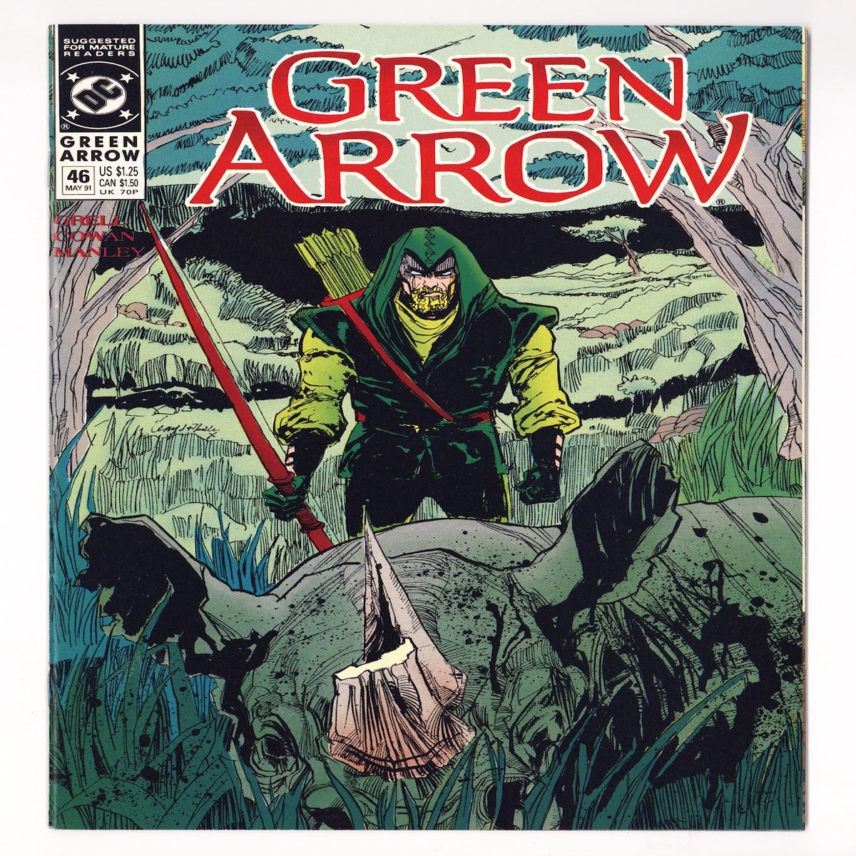 Green Arrow Vol 2 46 High Grade (1991)