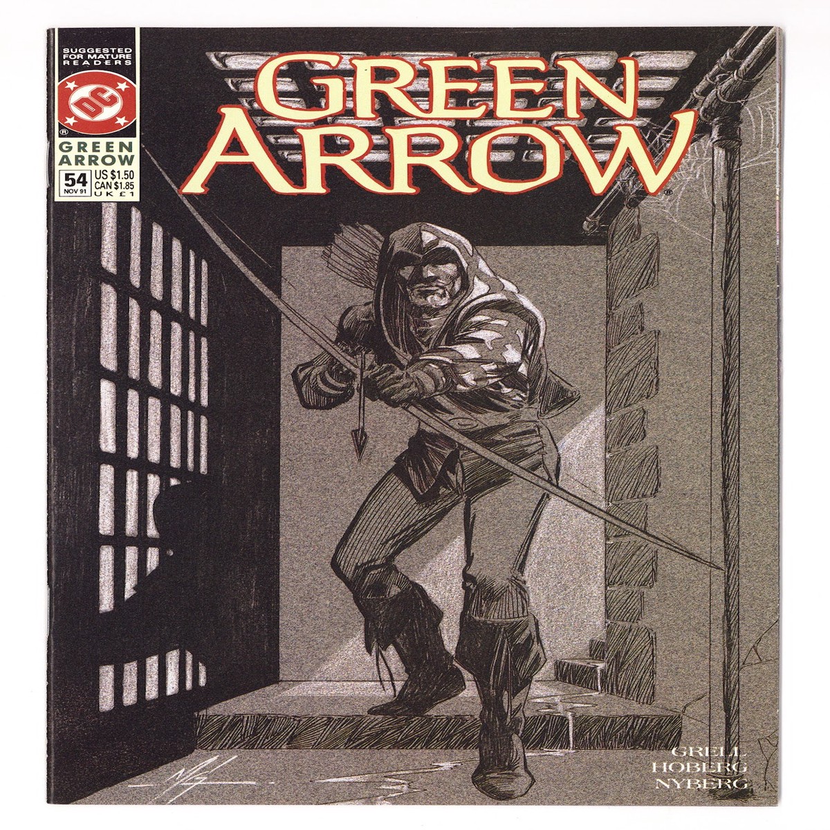 Green Arrow Vol 2 54 High Grade (1991)