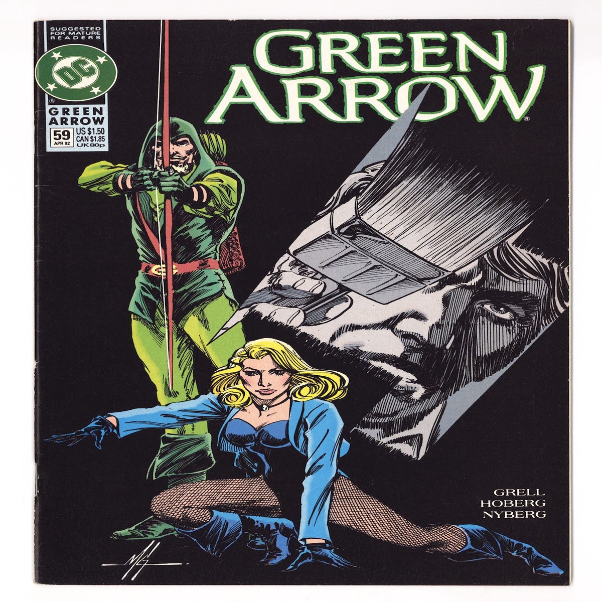 Green Arrow Vol 2 59 Mid Grade (1992)
