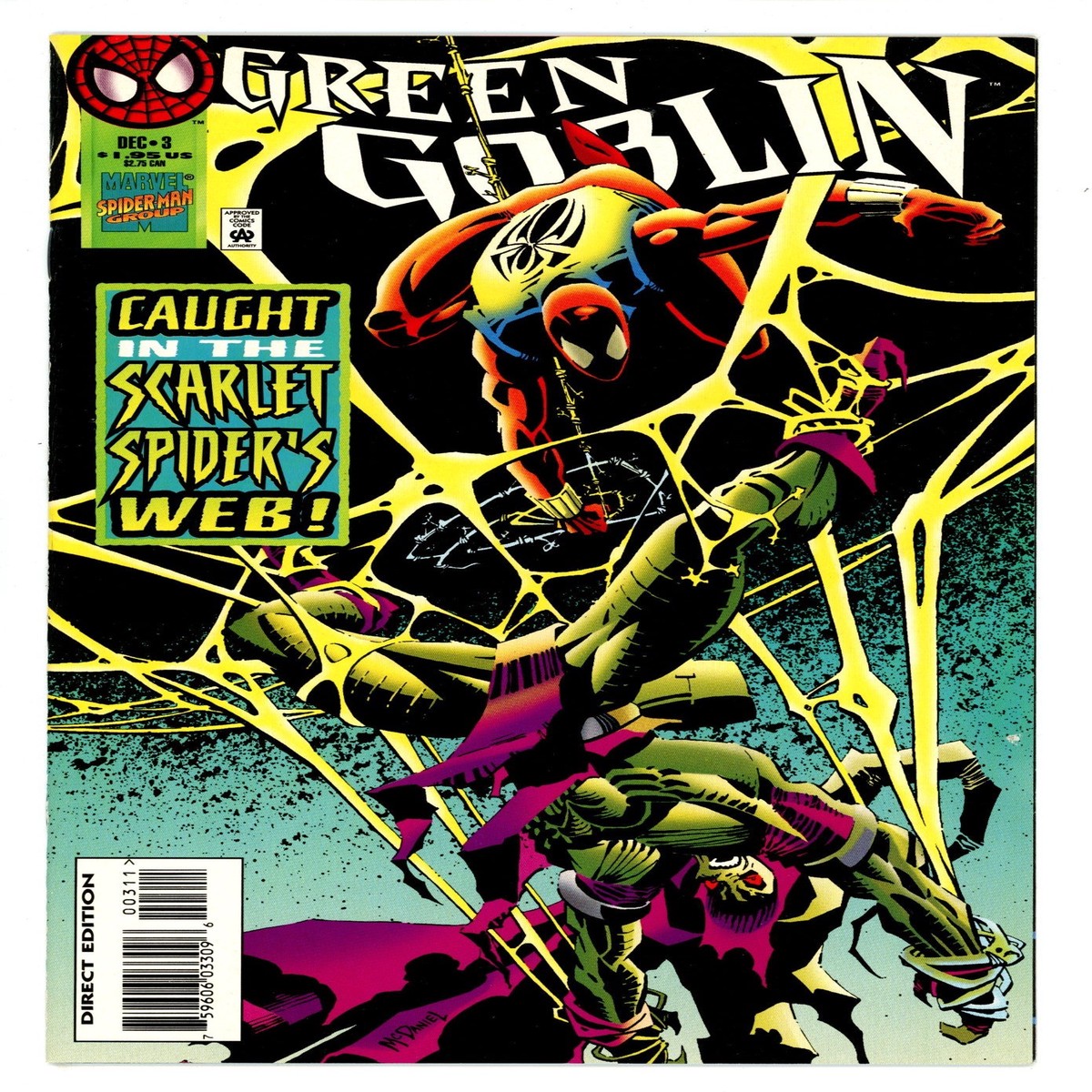 Green Goblin Vol 1 3 High Grade (1995)