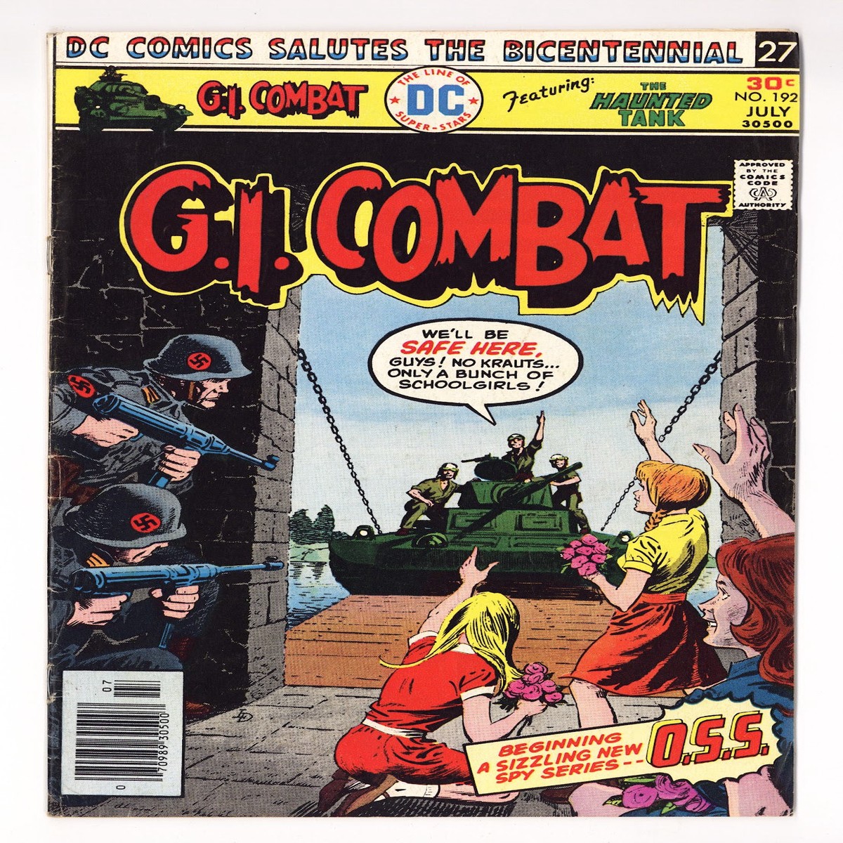 G.I. Combat Vol 1 192 Low Grade (1976)