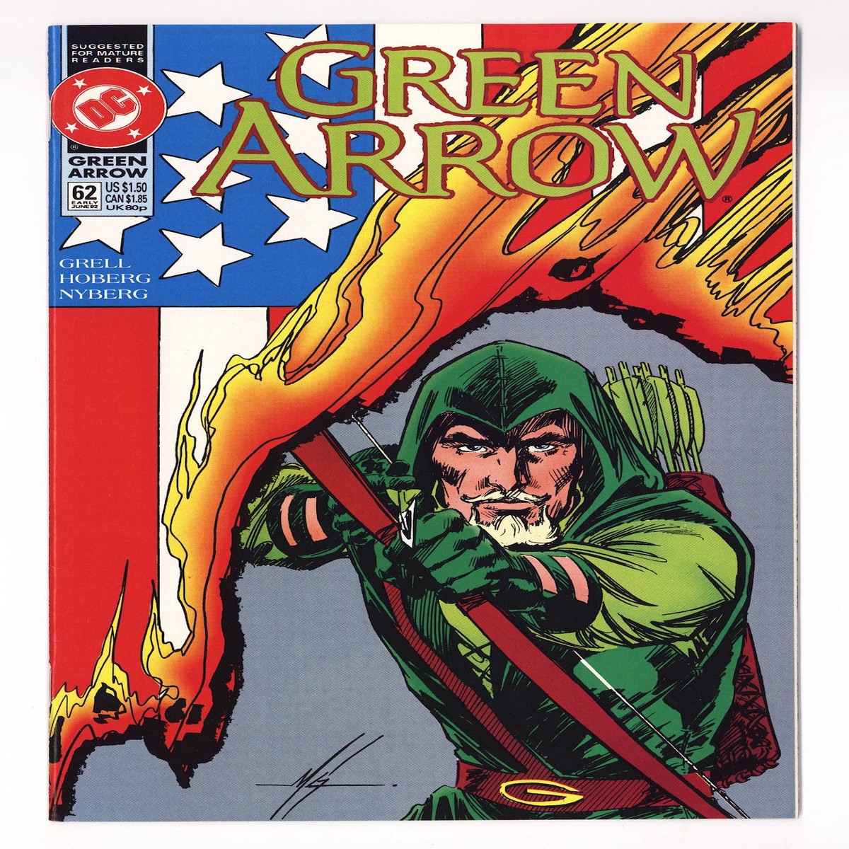 Green Arrow Vol 2 62 High Grade (1992)