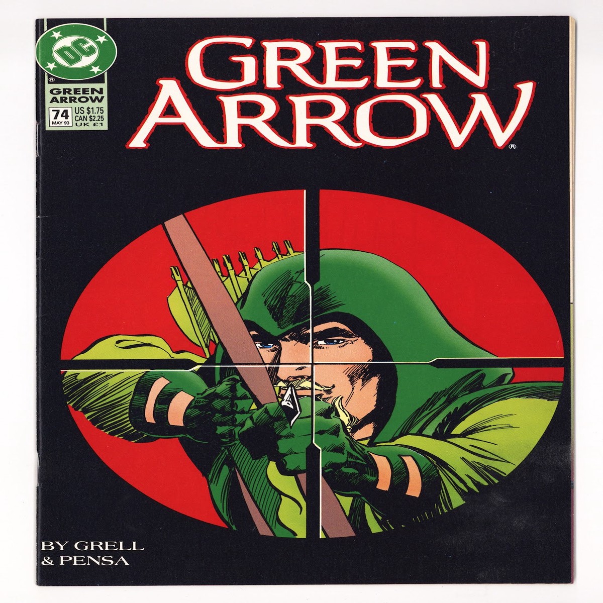 Green Arrow Vol 2 74 Mid Grade (1993)