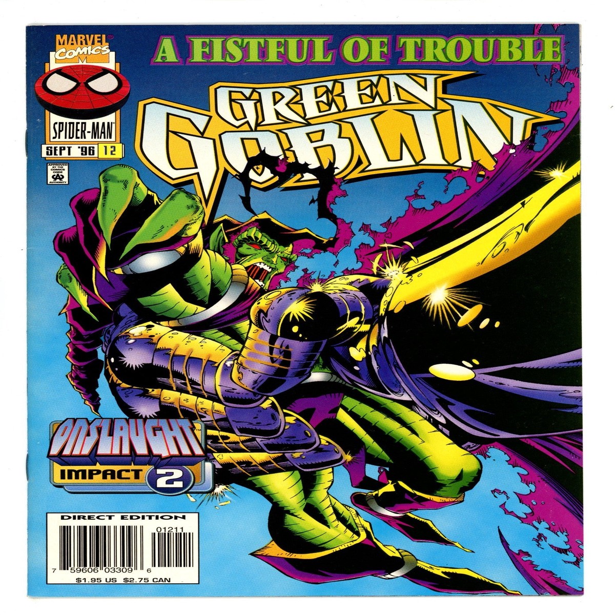 Green Goblin Vol 1 12 High Grade (1996)