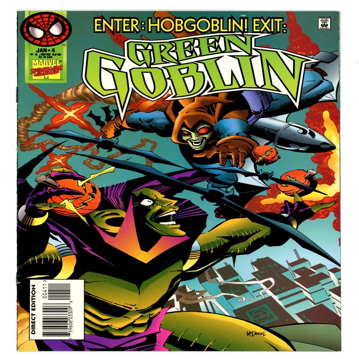 Green Goblin Vol 1 4 High Grade (1996)