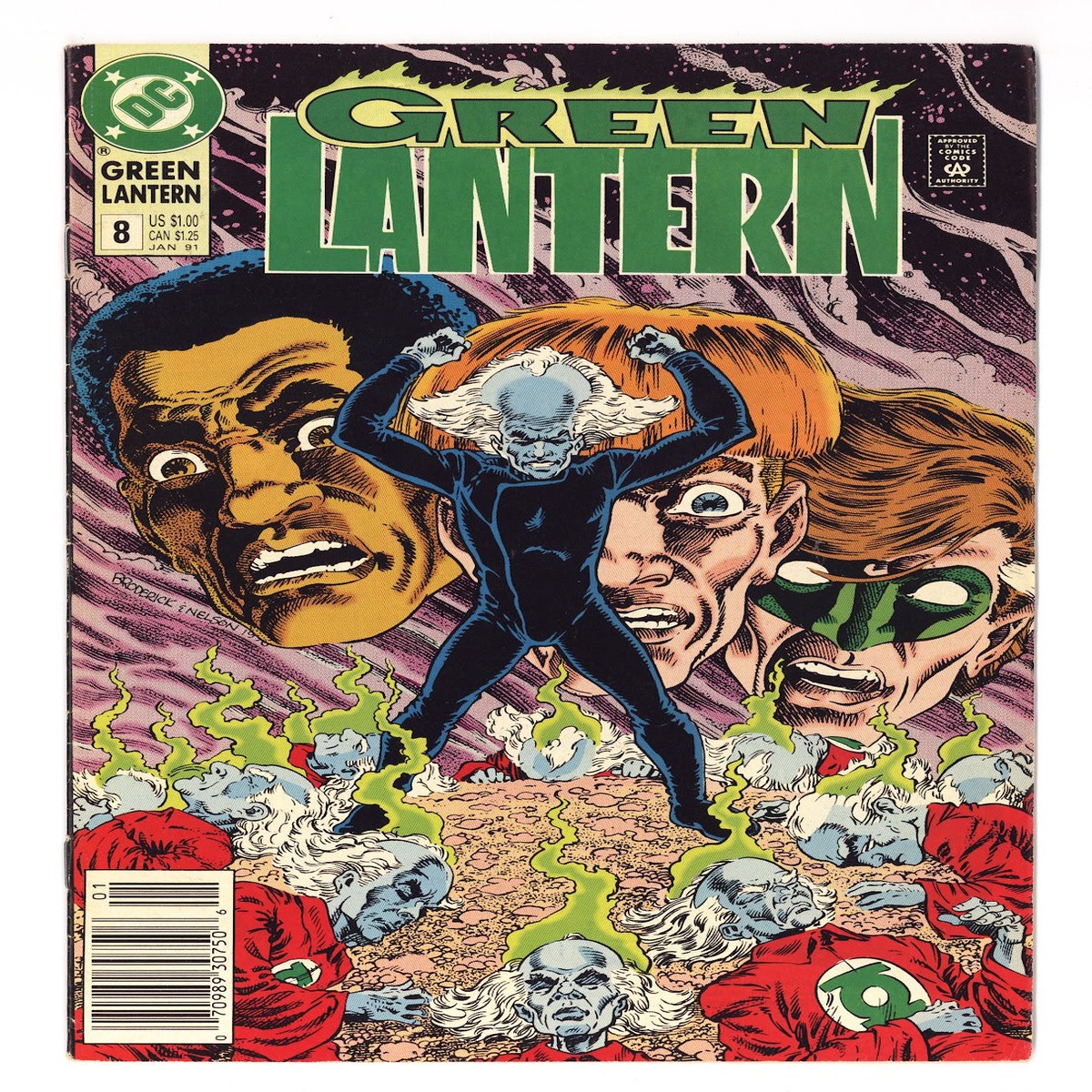 Green Lantern Vol 3 8 Mid Grade (1991) Newsstand