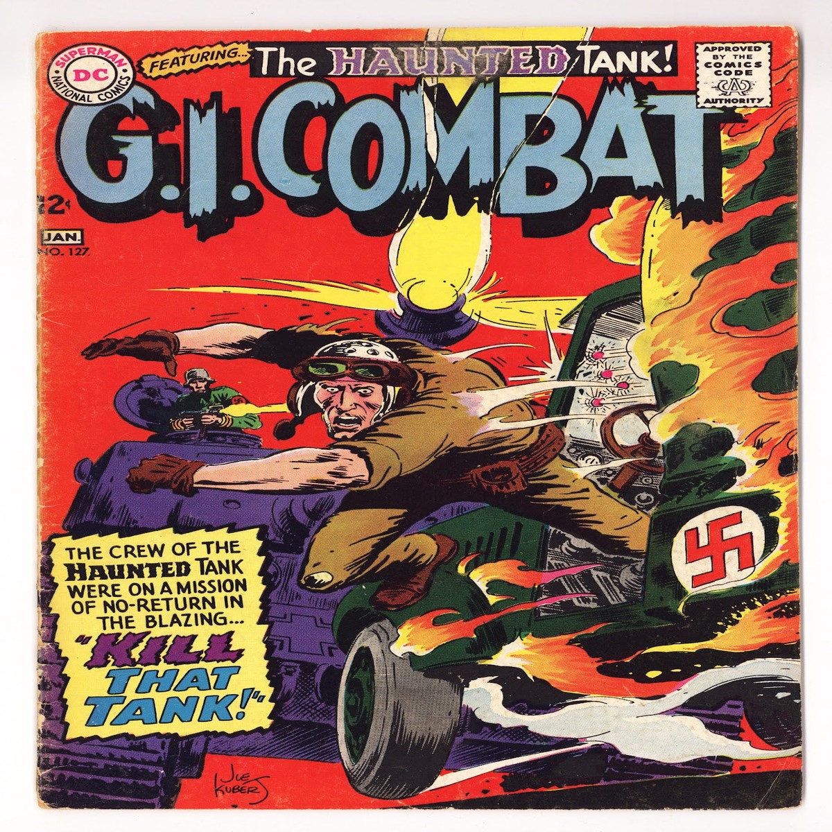 G.I. Combat Vol 1 127 Low Grade (1967)