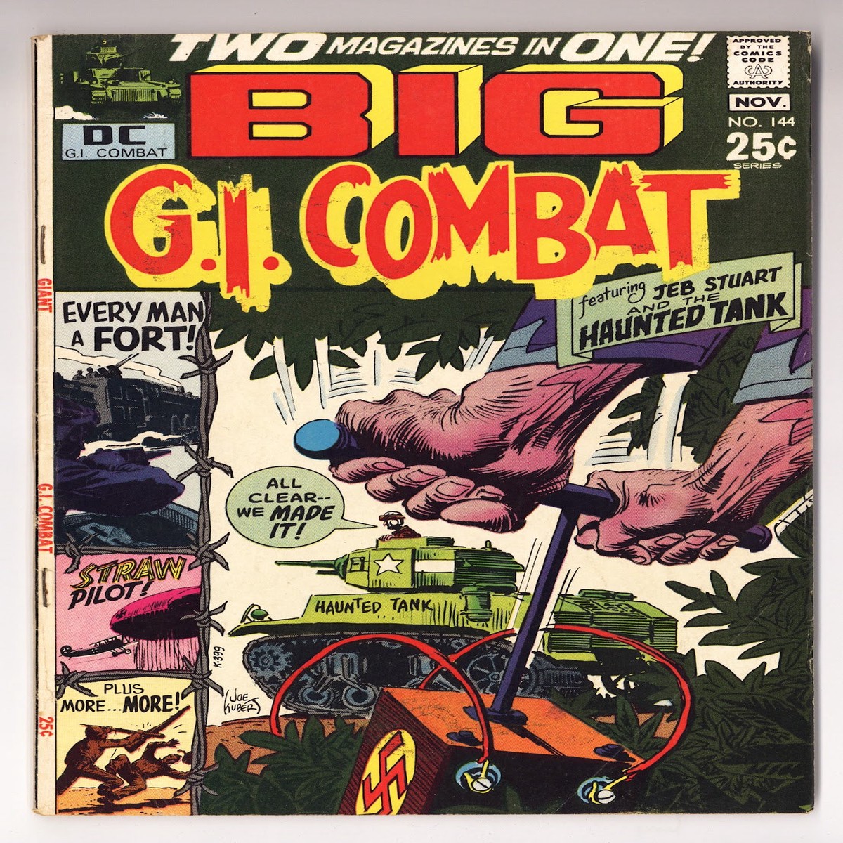 G.I. Combat Vol 1 144 Low Grade (1970)