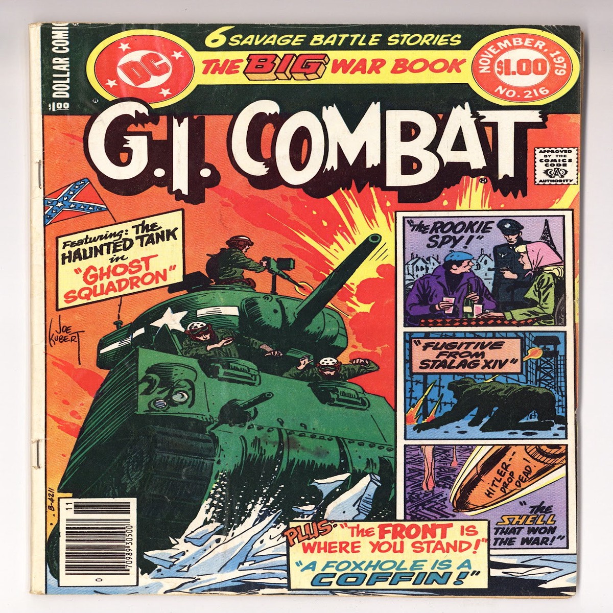 G.I. Combat Vol 1 216 Low Grade (1979)