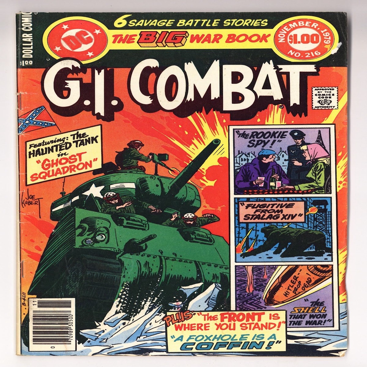 G.I. Combat Vol 1 216 Very Low Grade (1979)