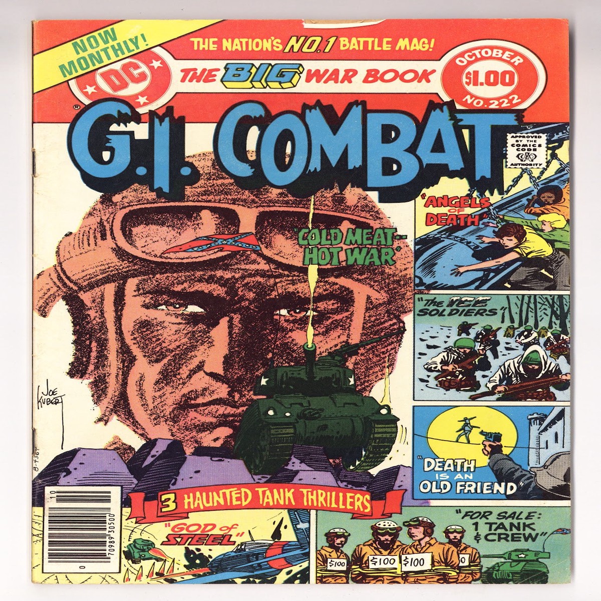 G.I. Combat Vol 1 222 Low Grade (1980) Newsstand