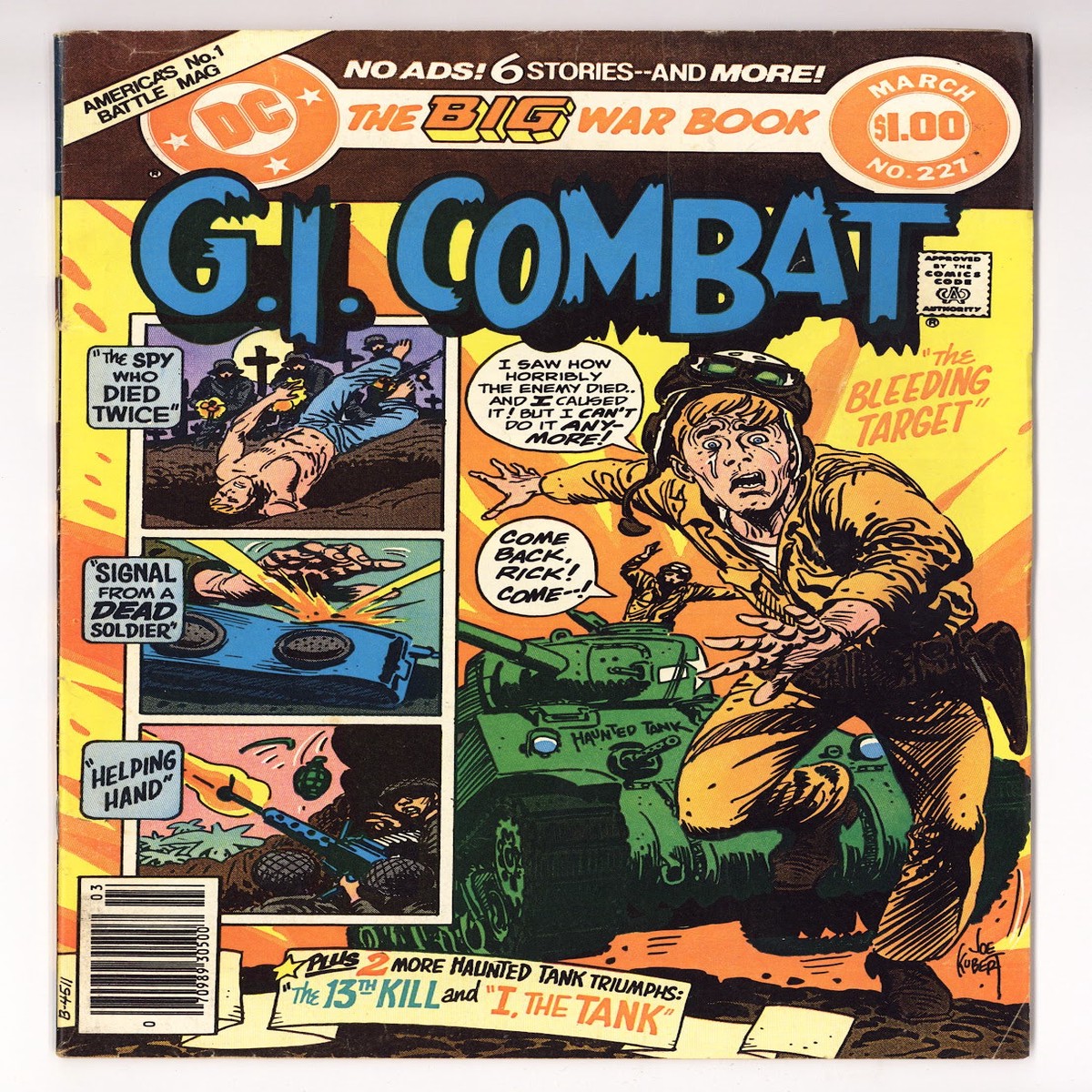 G.I. Combat Vol 1 227 Low Grade (1981) Newsstand