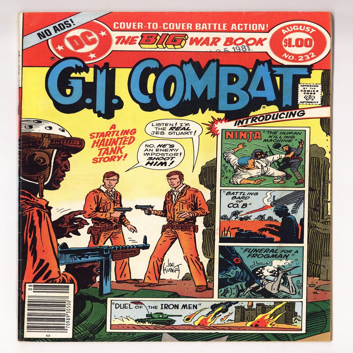 G.I. Combat Vol 1 232 Mid Grade (1981) Newsstand