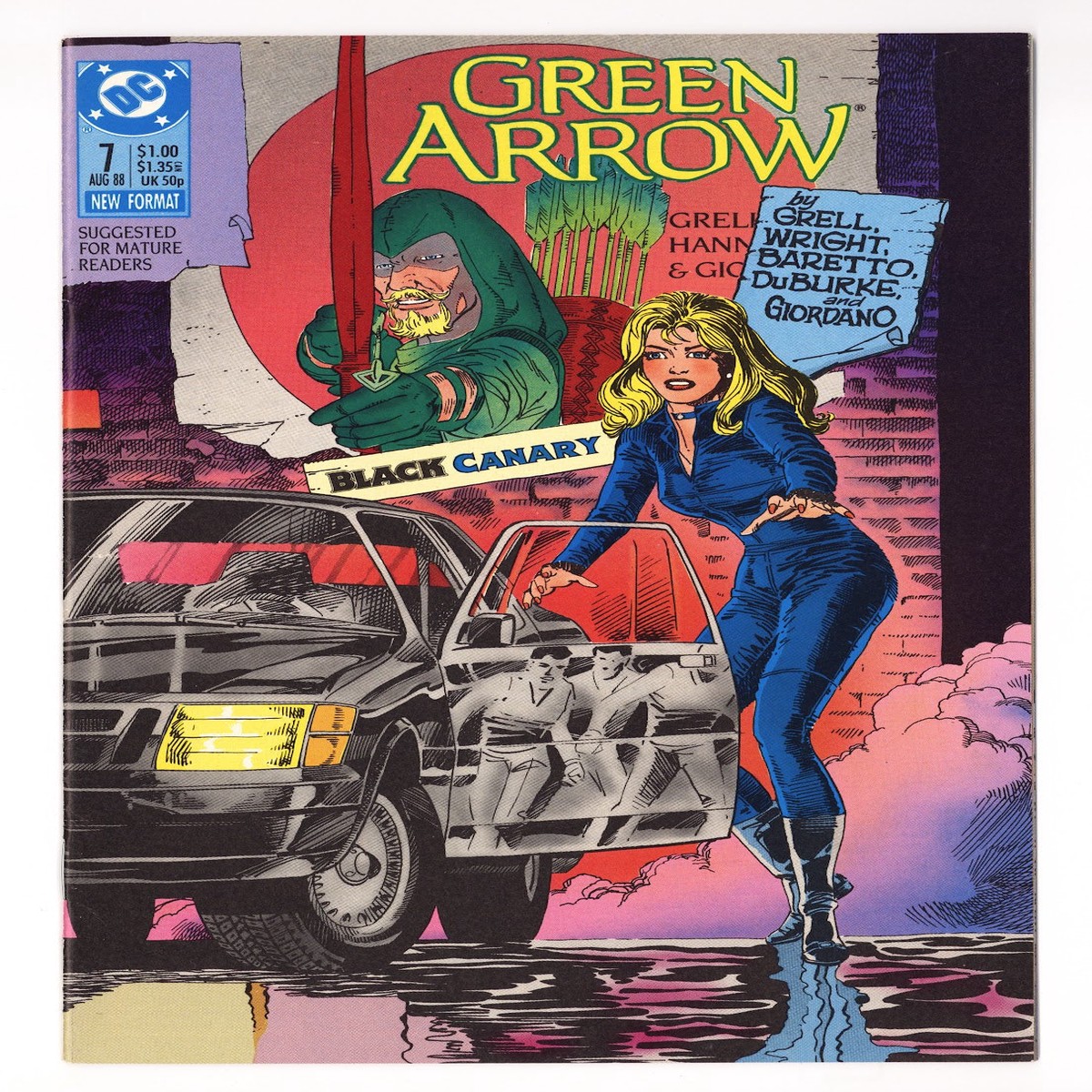 Green Arrow Vol 2 7 Mid Grade (1988)
