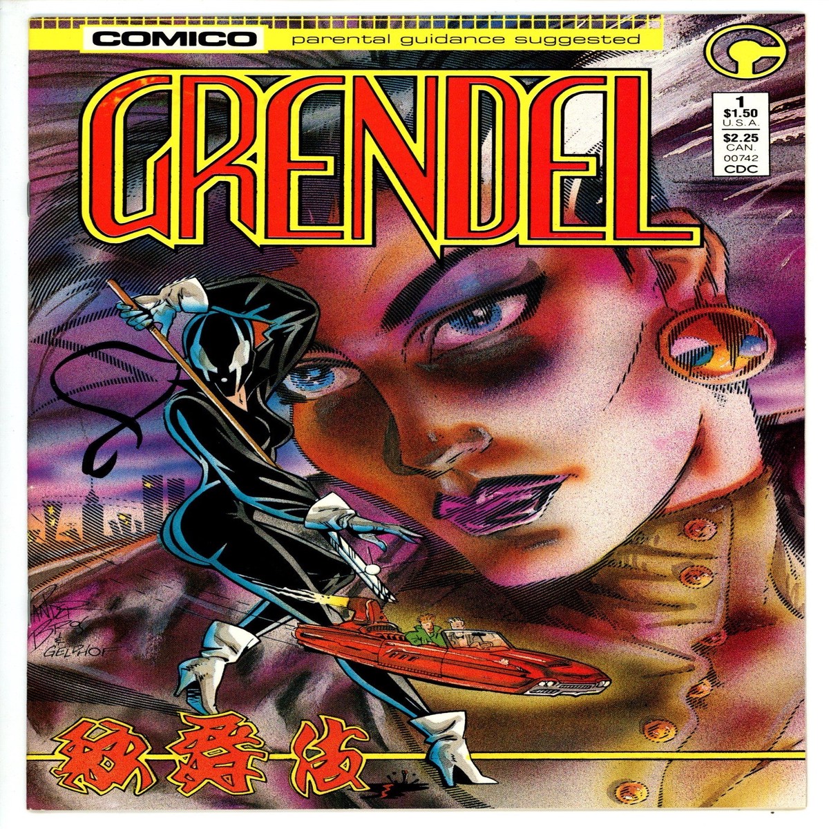 Grendel Vol 2 1 Mid Grade (1986)