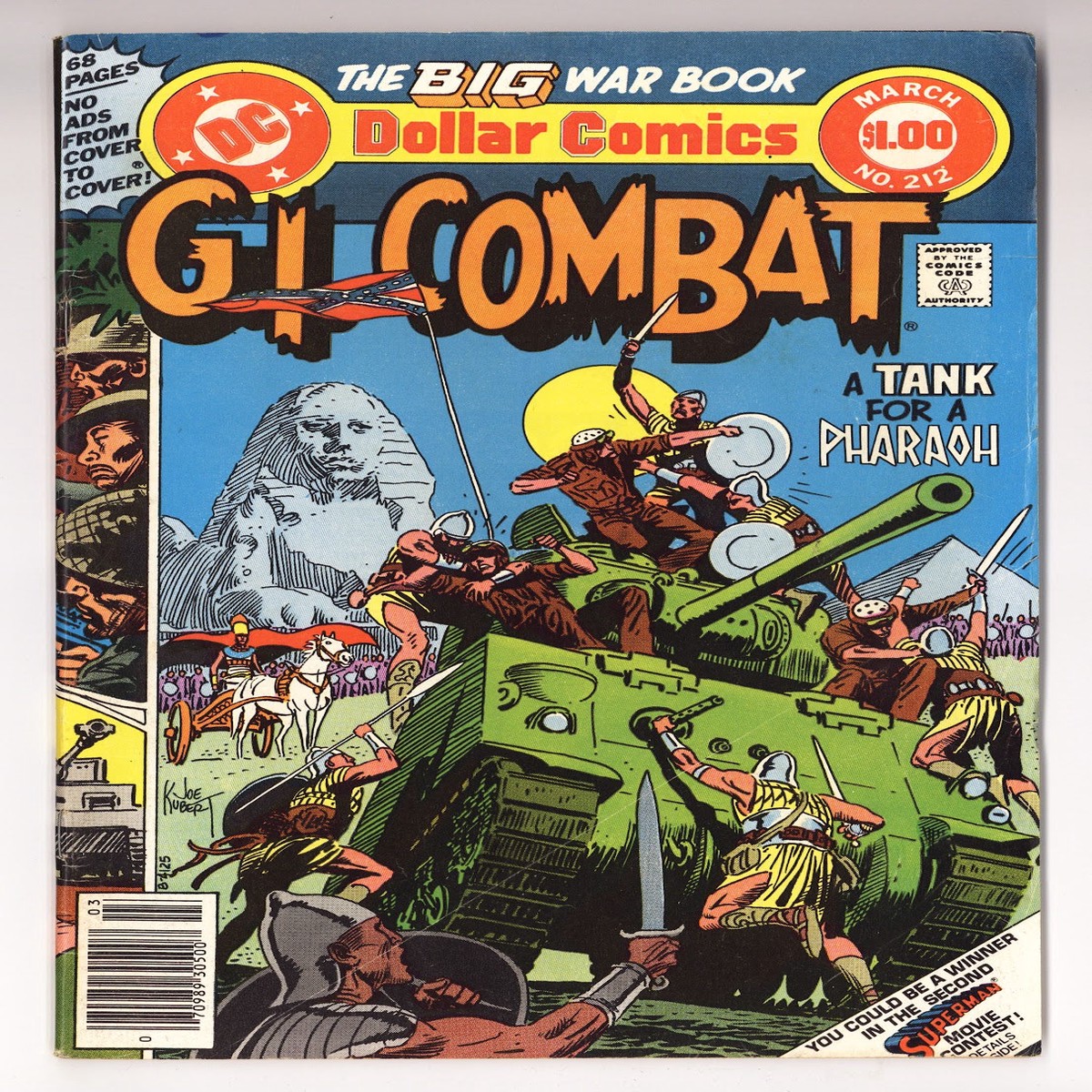 G.I. Combat Vol 1 212 Low Grade (1979)