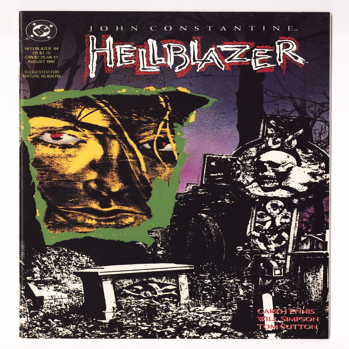 Hellblazer Vol 1 44 High Grade (1991)
