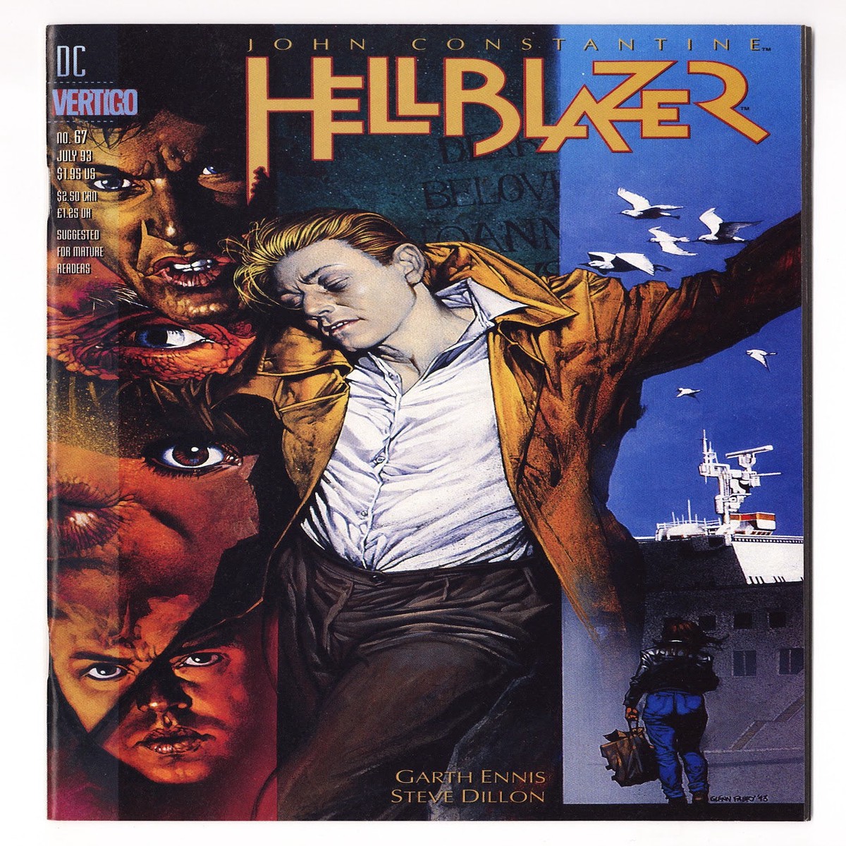 Hellblazer Vol 1 67 High Grade (1993)