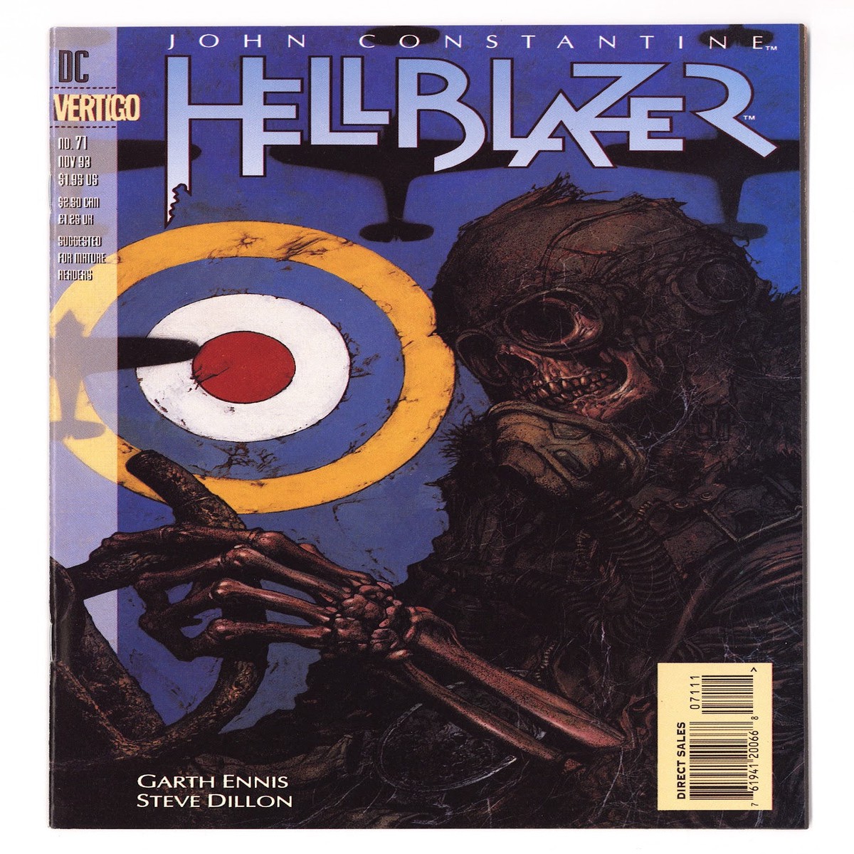 Hellblazer Vol 1 71 High Grade (1993)