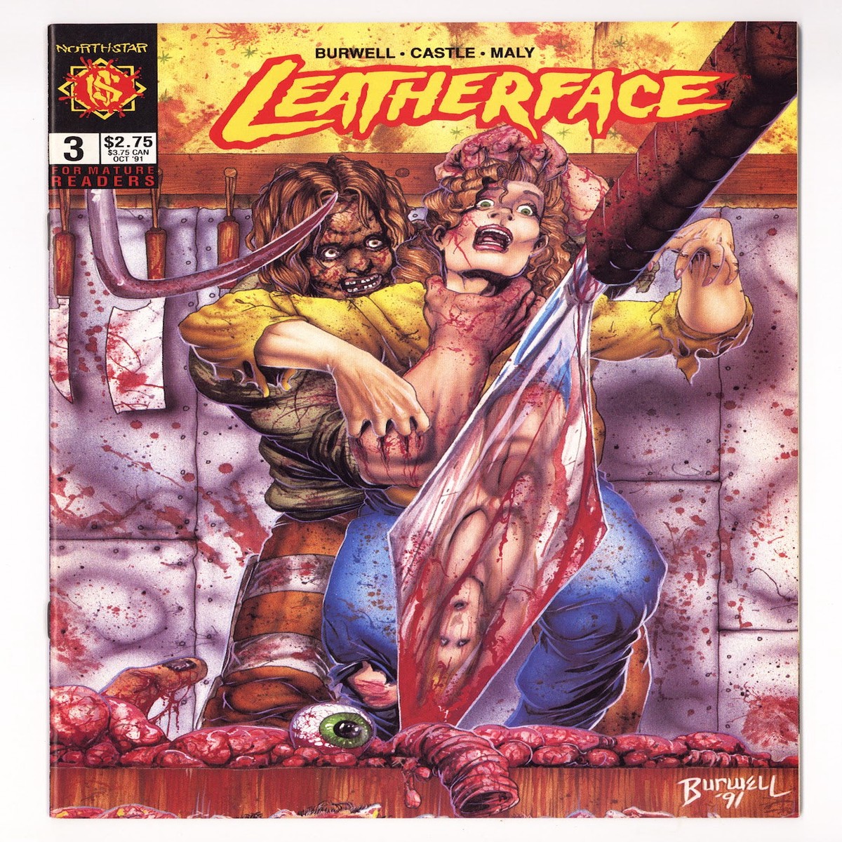 Leatherface Vol 1 3 VF/NM (9.0) (1991)