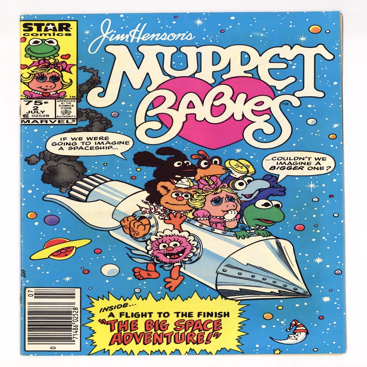 Muppet Babies Vol 1 2 FN/VF (7.0) (1985) Canadian