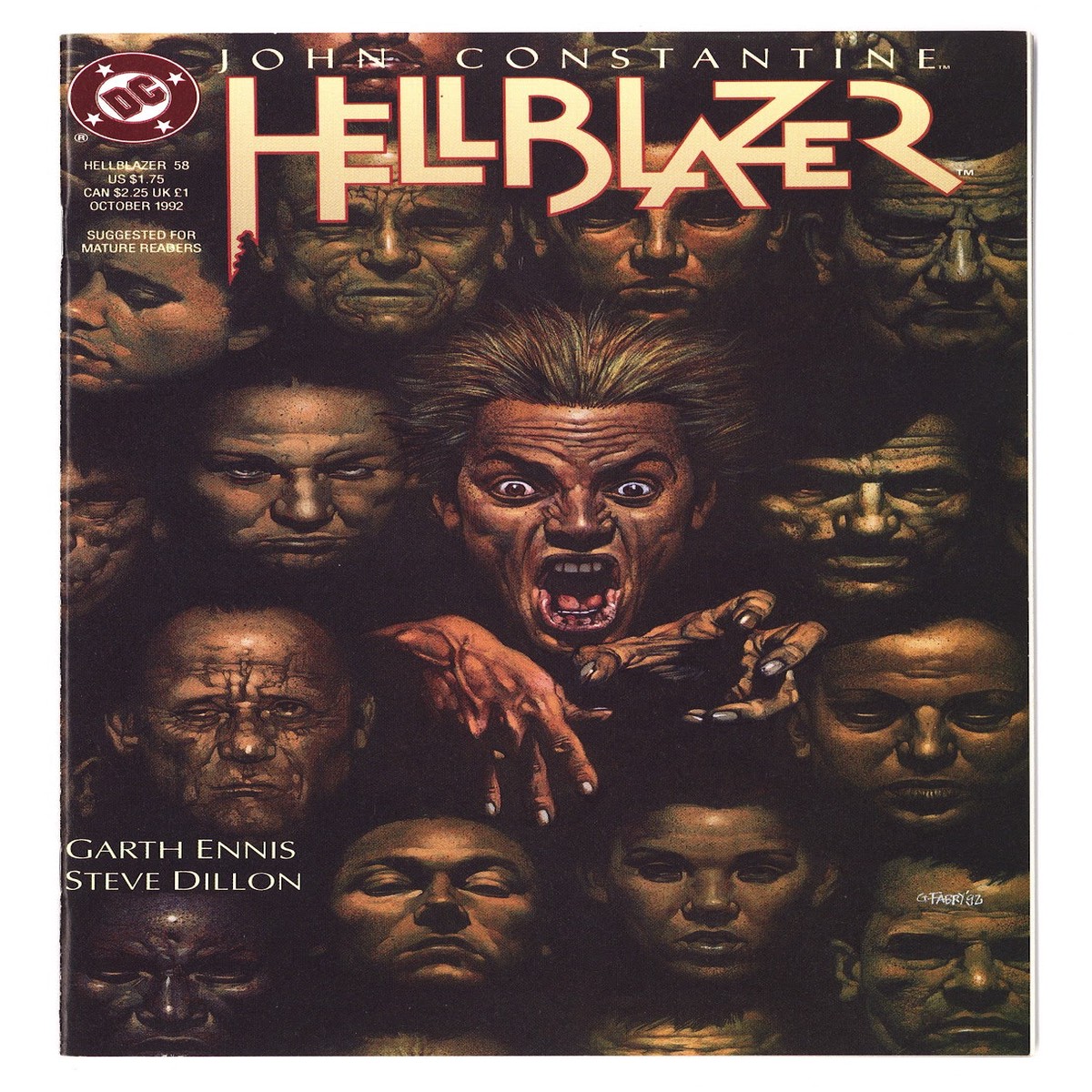 Hellblazer Vol 1 58 High Grade (1992)