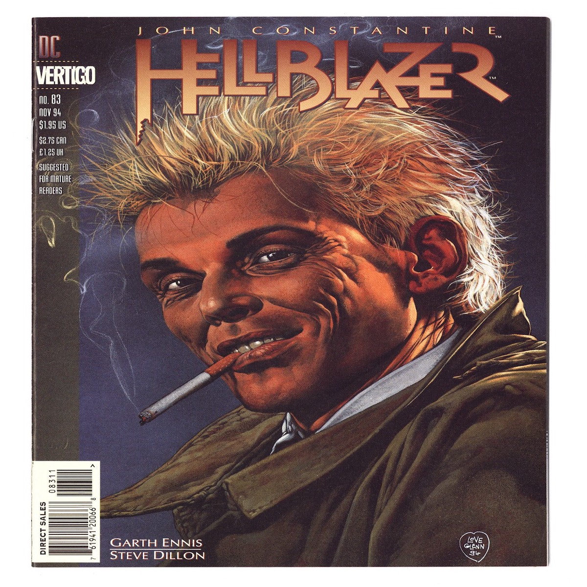 Hellblazer Vol 1 83 High Grade (1994)