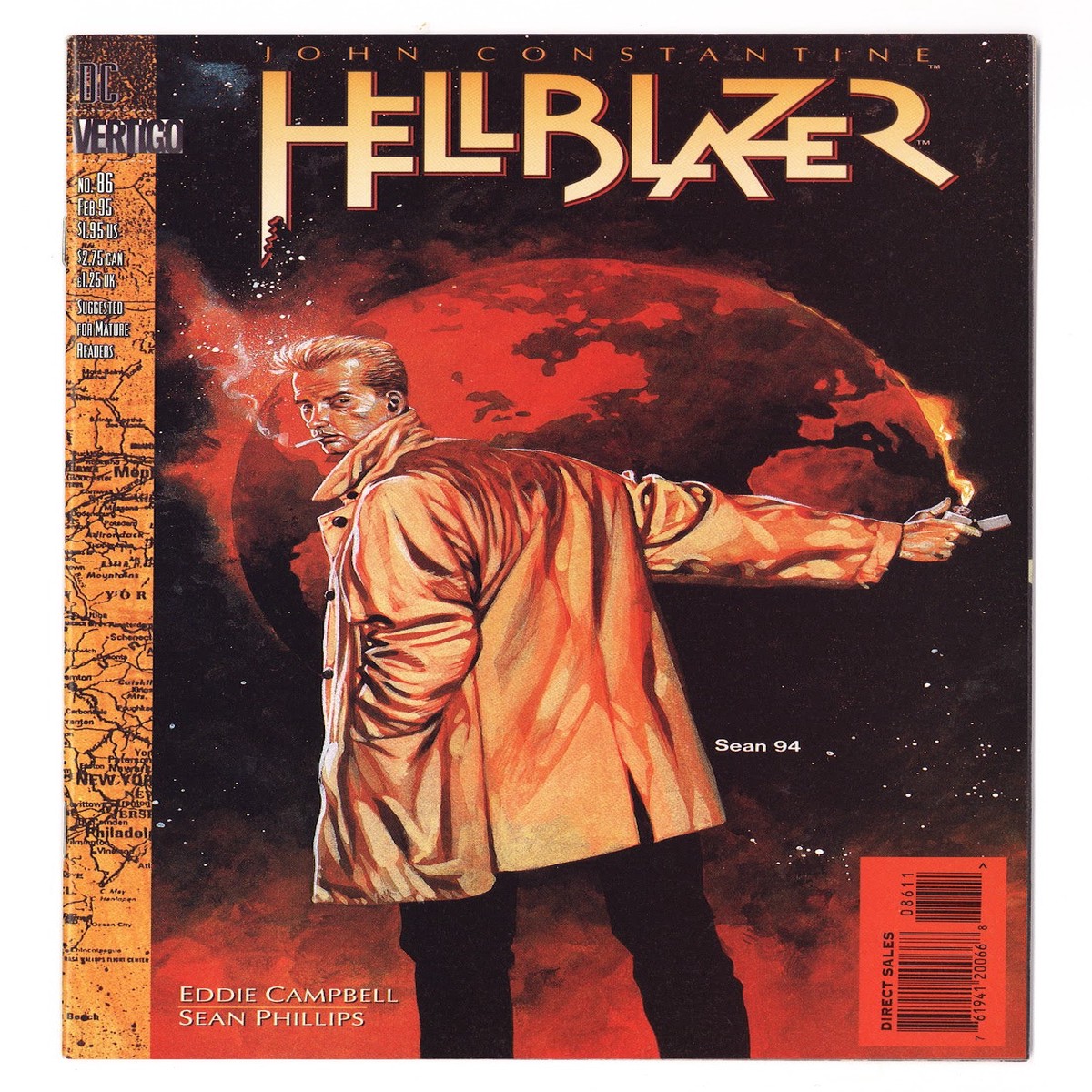 Hellblazer Vol 1 86 High Grade (1995)