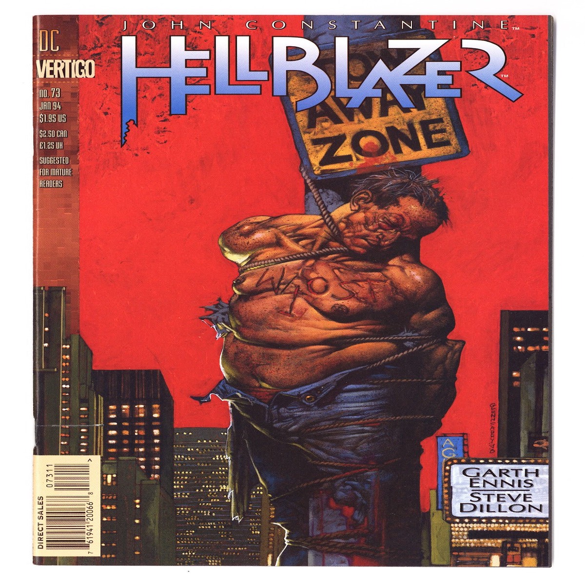 Hot Sale Hellblazer Vol 1 73 High Grade (1994)