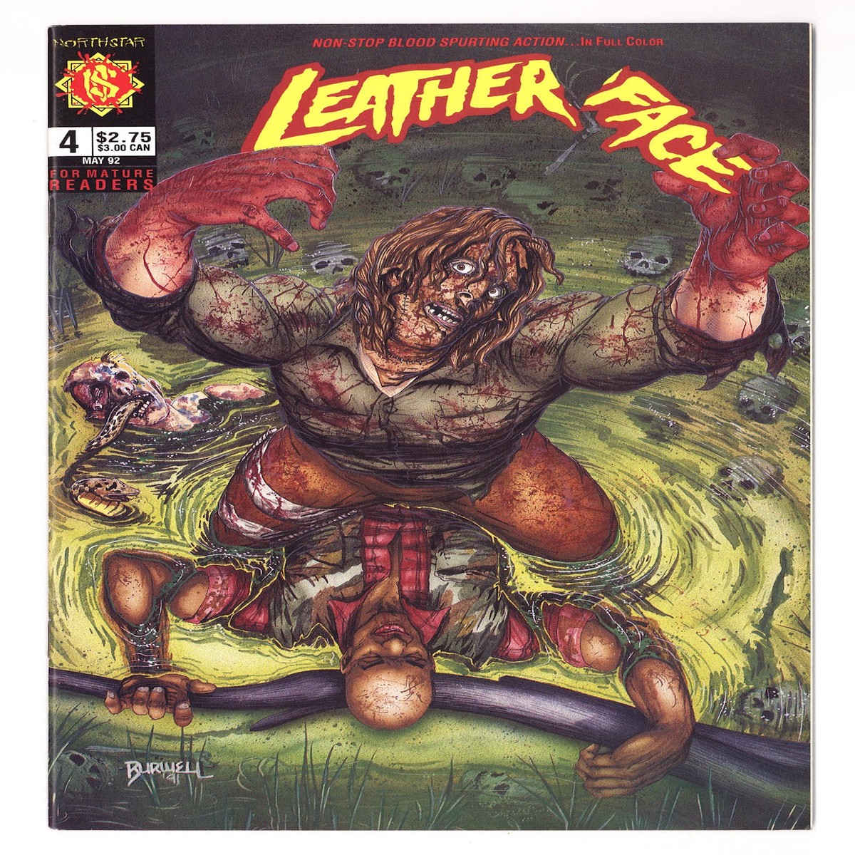 Leatherface 4 VF (8.0) (1992)