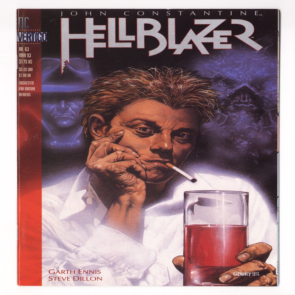 Hellblazer Vol 1 63 High Grade (1993)
