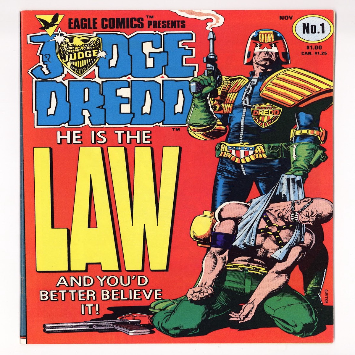 Judge Dredd Vol 1 1 VF- (7.5) (1983)