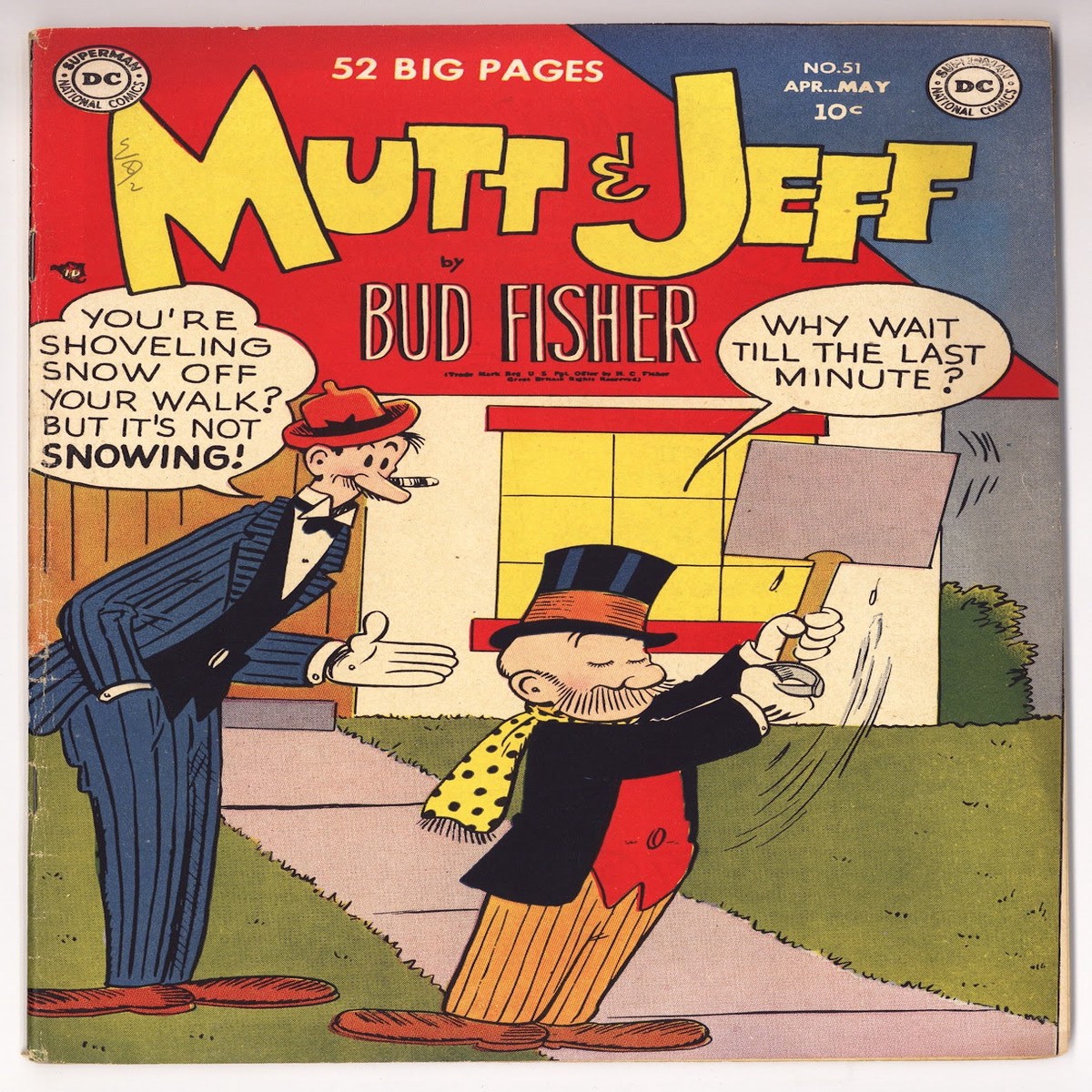 Mutt & Jeff 51 FN (6.0) (1951)