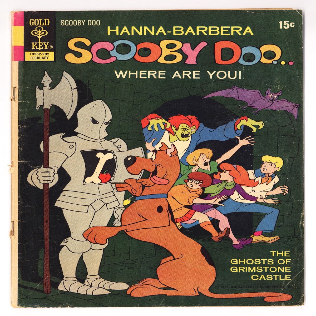 Hanna-Barbera Scooby Doo... Where Are You! 10 VG- (3.5) (1972) Gold Key