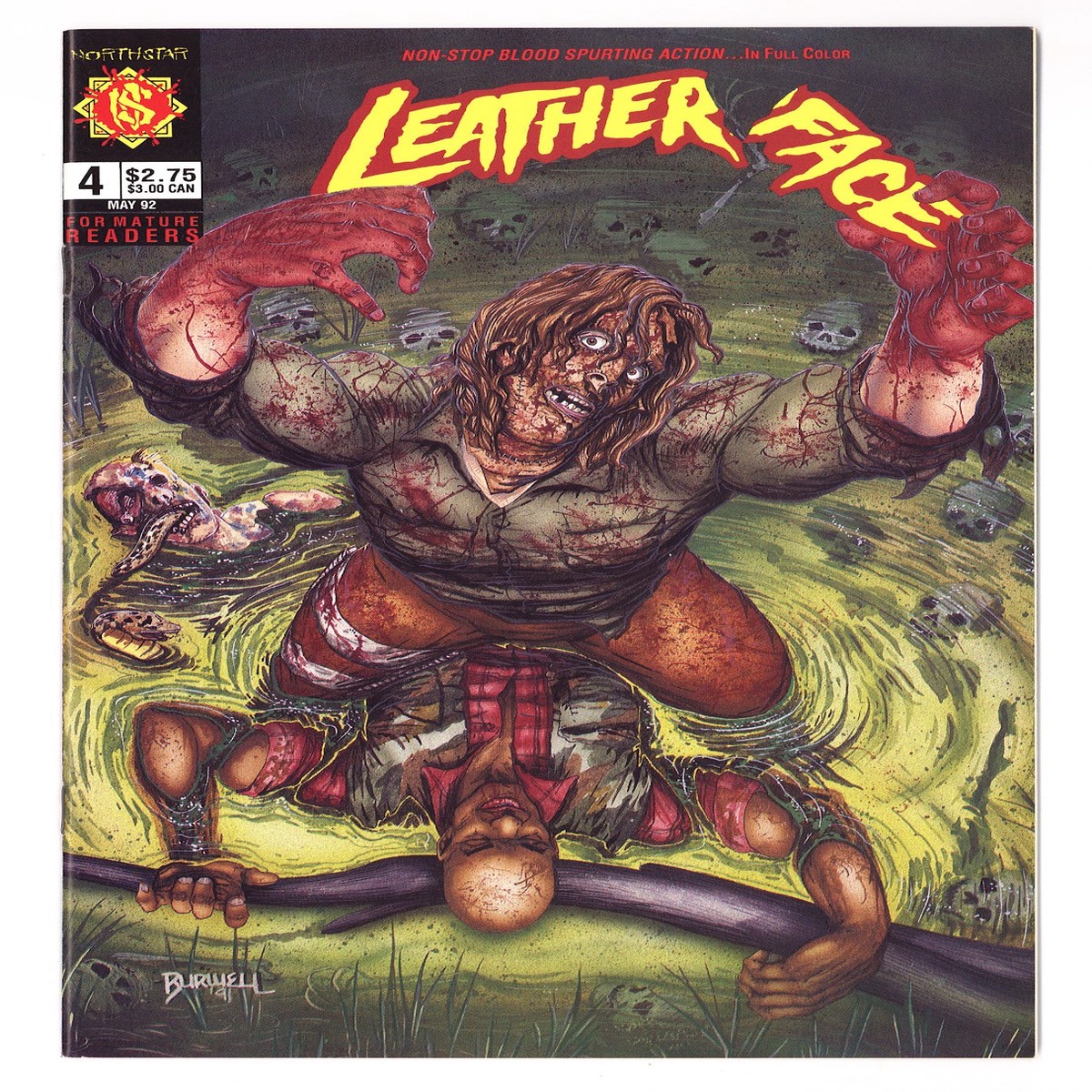 Leatherface 4 NM- (9.2) (1992)