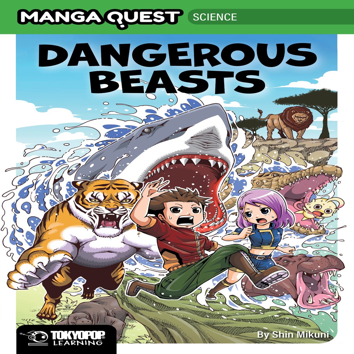 MANGA QUEST: DANGEROUS BEASTS (HARDCOVER)