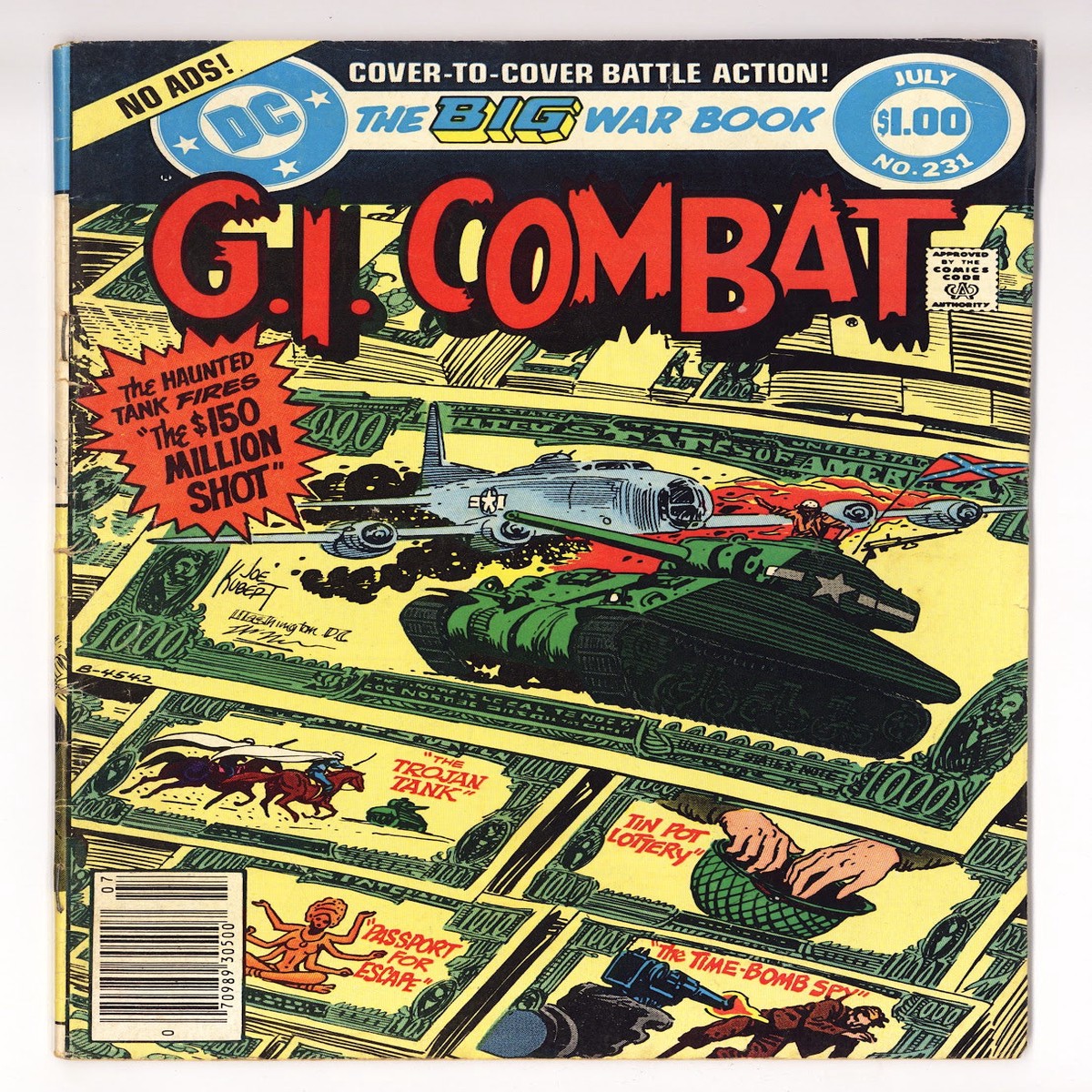 G.I. Combat Vol 1 231 Low Grade (1981) Newsstand