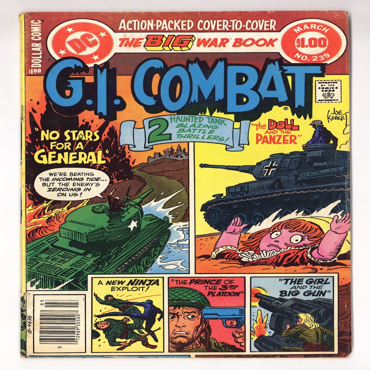 G.I. Combat Vol 1 239 Low Grade (1982) Newsstand