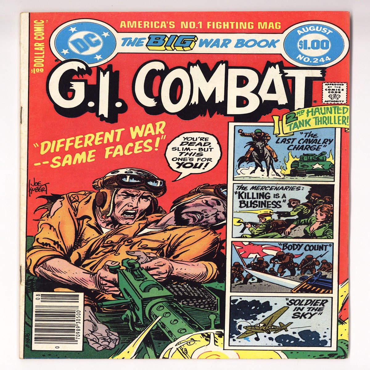 G.I. Combat Vol 1 244 Low Grade (1982) Newsstand