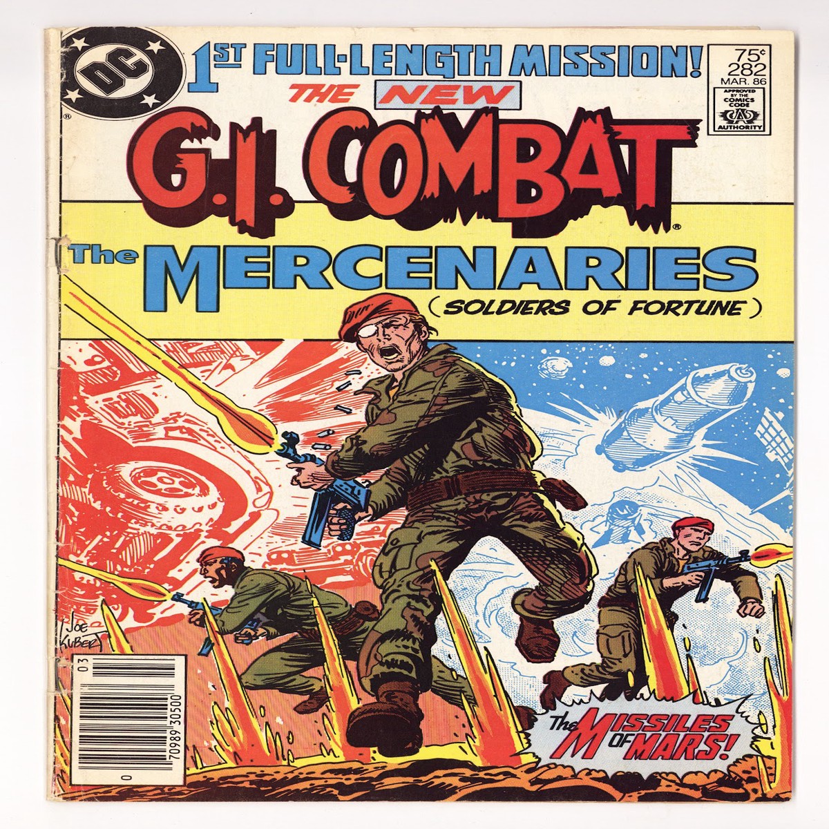 G.I. Combat Vol 1 282 Very Low Grade (1986) Newsstand