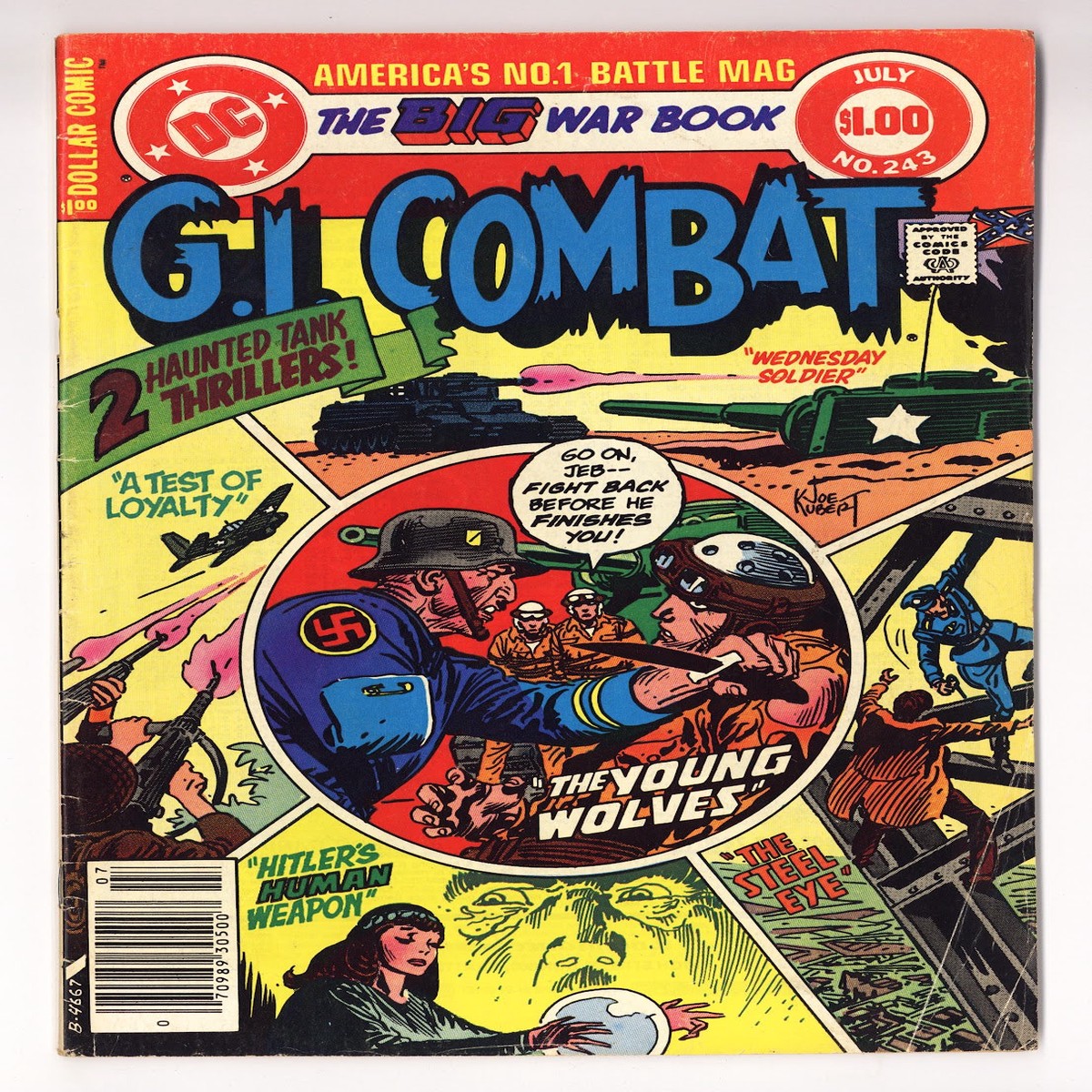 G.I. Combat Vol 1 243 Low Grade (1982) Newsstand