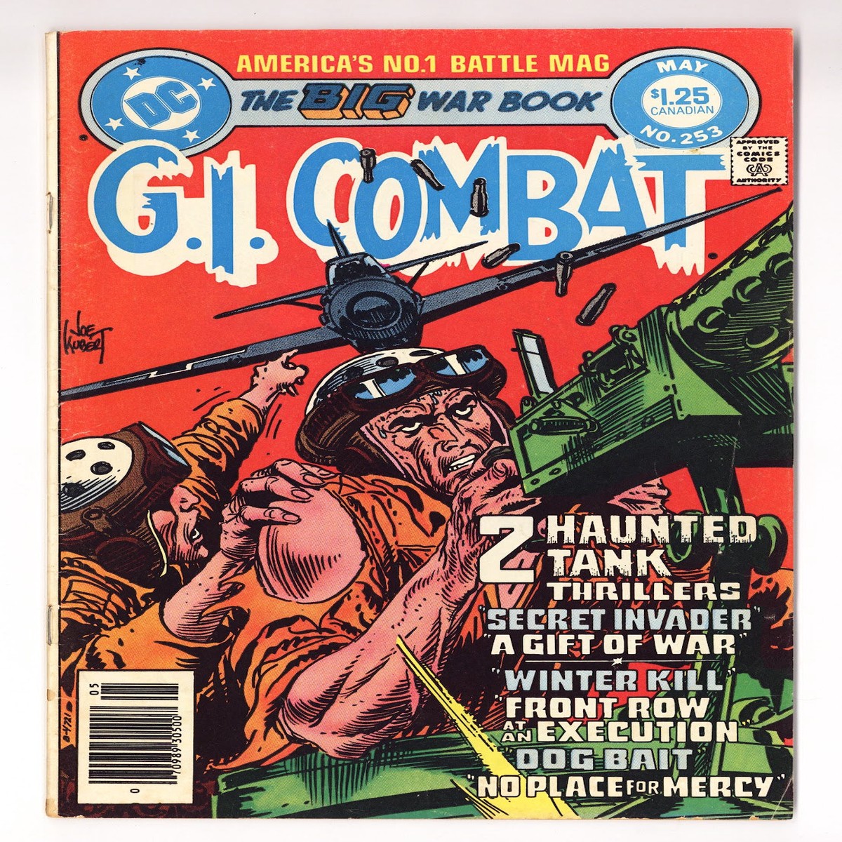 G.I. Combat Vol 1 253 Low Grade (1983) Canadian Price Variant