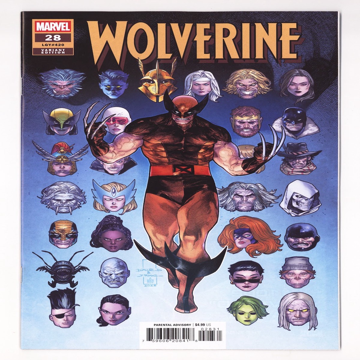 Wolverine Vol 7 28 Variant (2026)