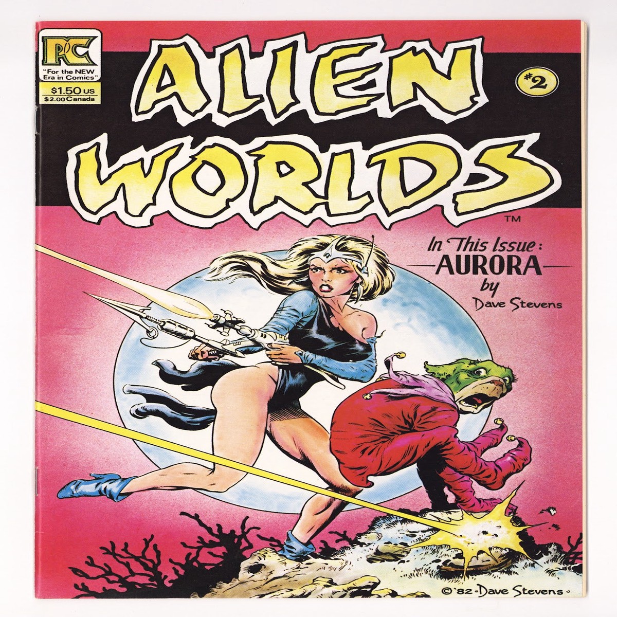 Alien Worlds Vol 1 2 VF (8.0) (1983)