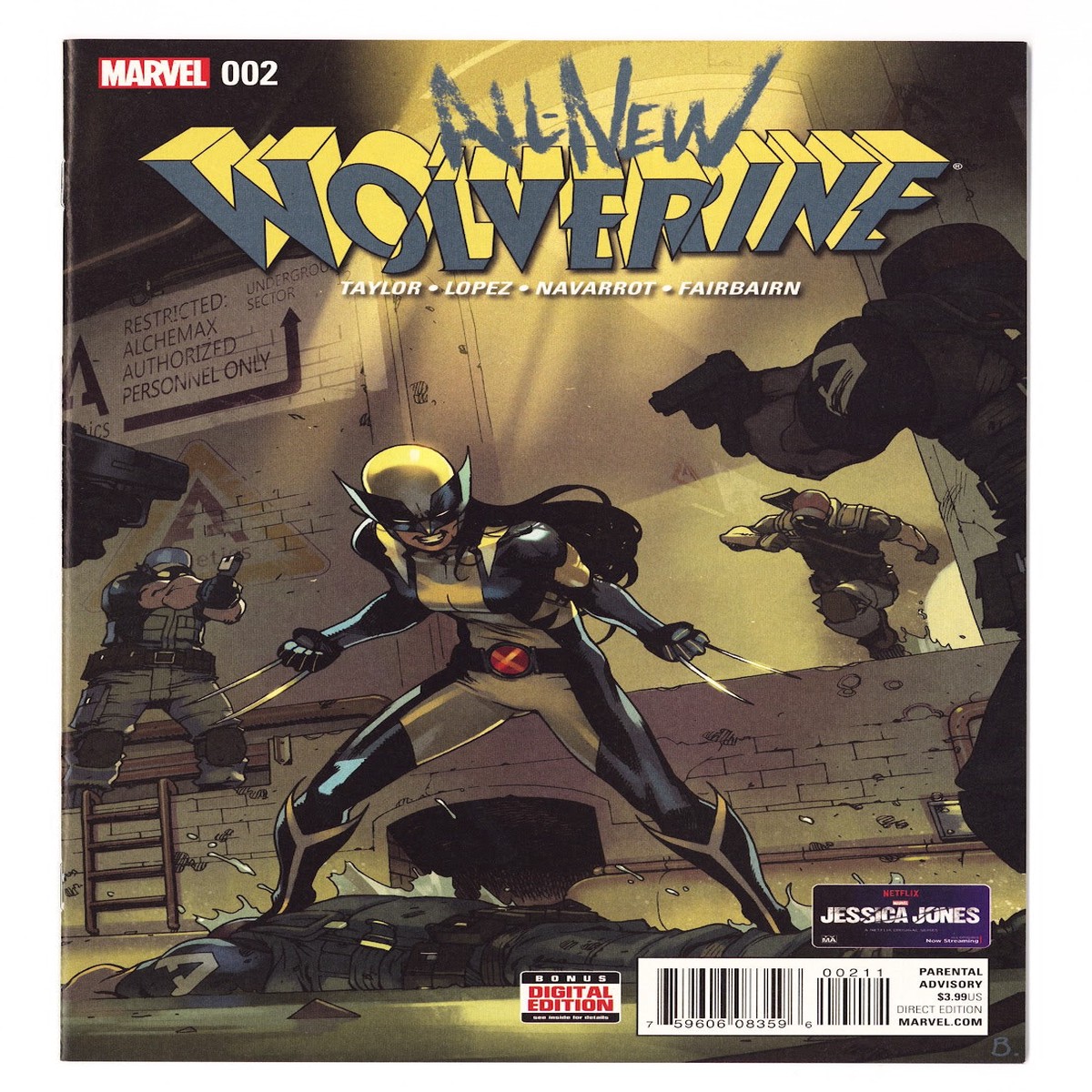 All-New Wolverine 2 NM (9.4) (2016) Bengal